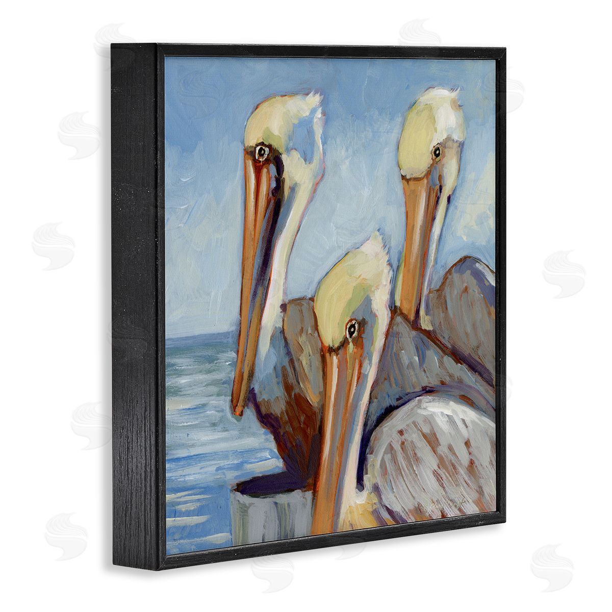 Susan Winget | Nautical Pelican Trio