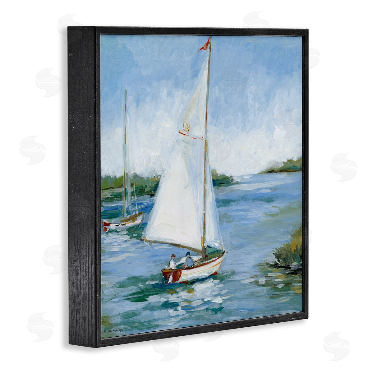 Susan Winget | Two Men on Sailboat