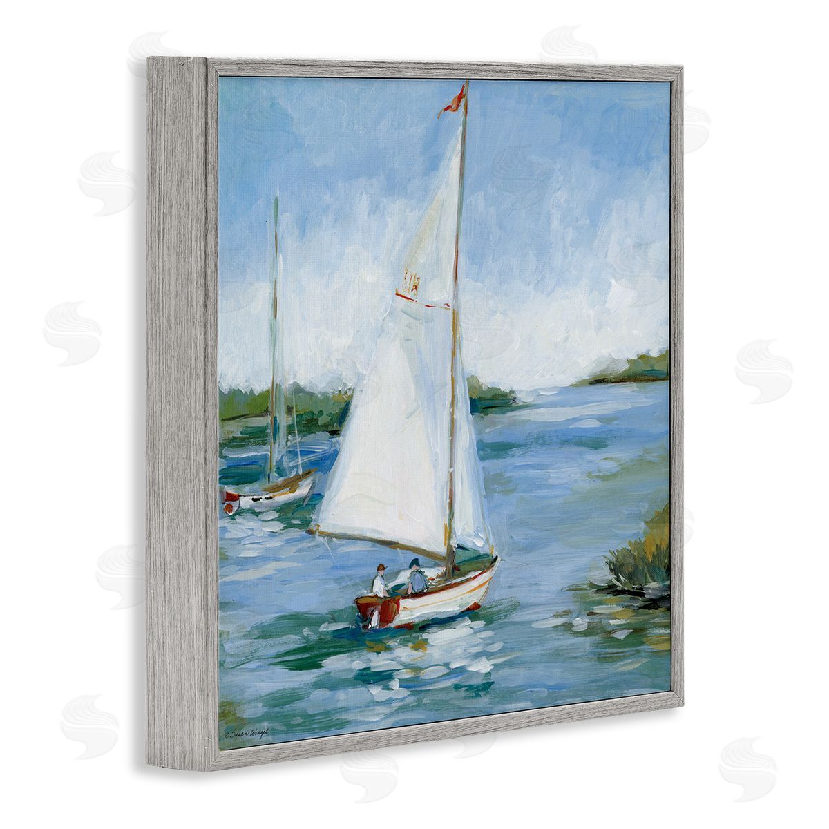 Susan Winget | Two Men on Sailboat