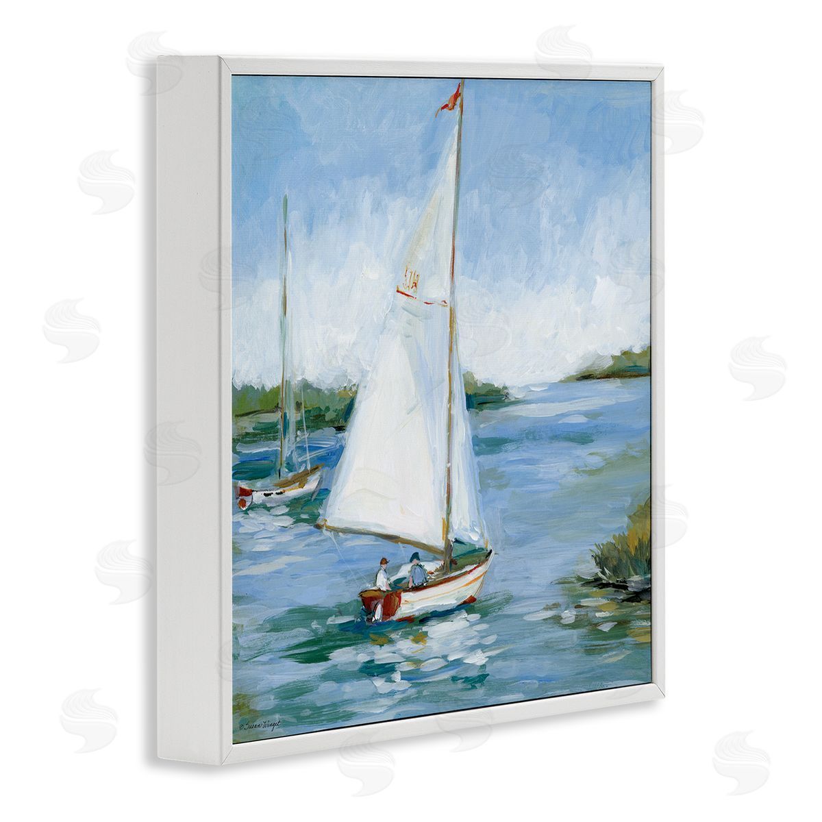 Susan Winget | Two Men on Sailboat