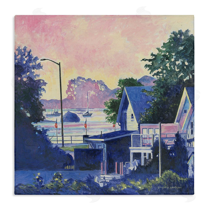 Greg Gorham | Gloucester Houses at Twilight