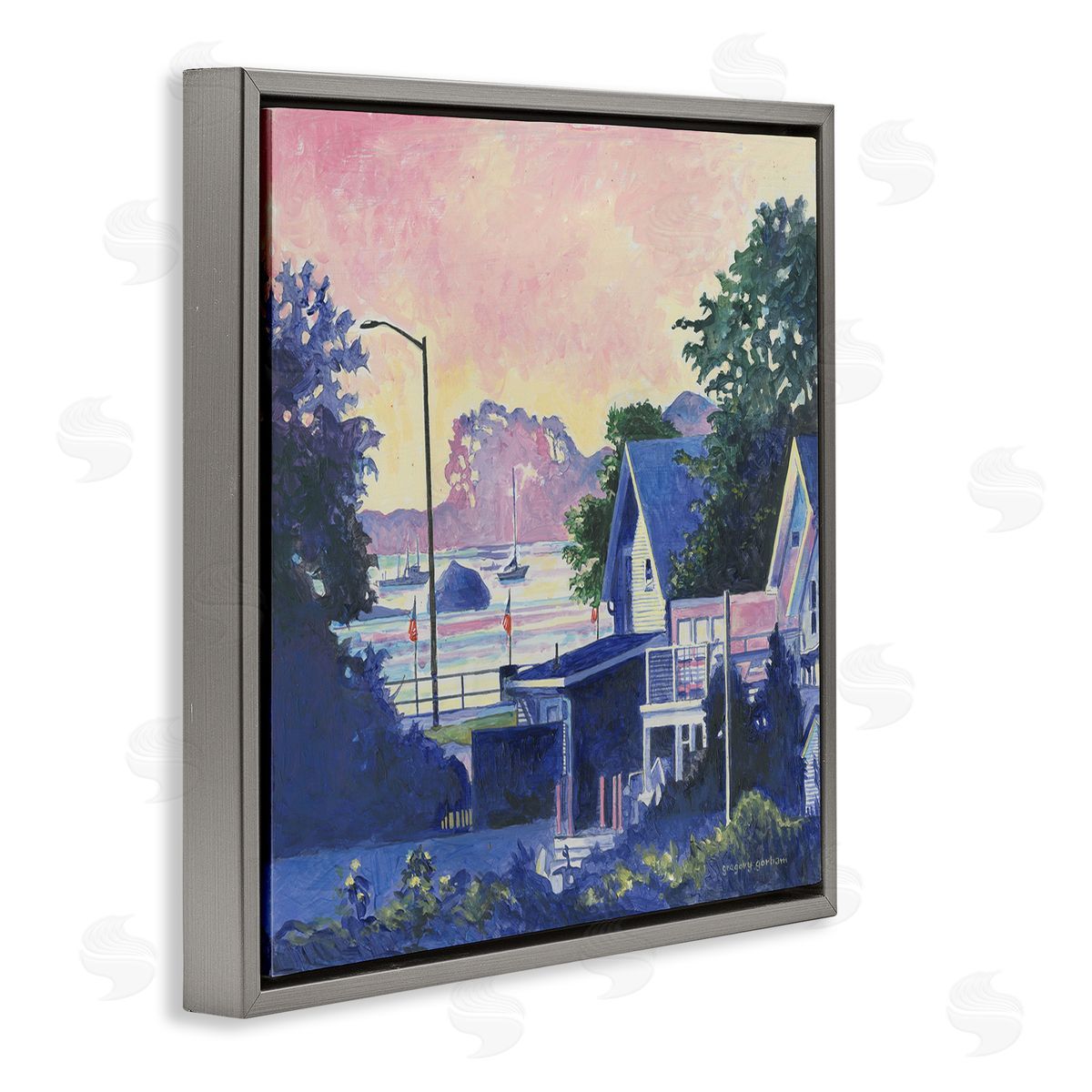 Greg Gorham | Gloucester Houses at Twilight