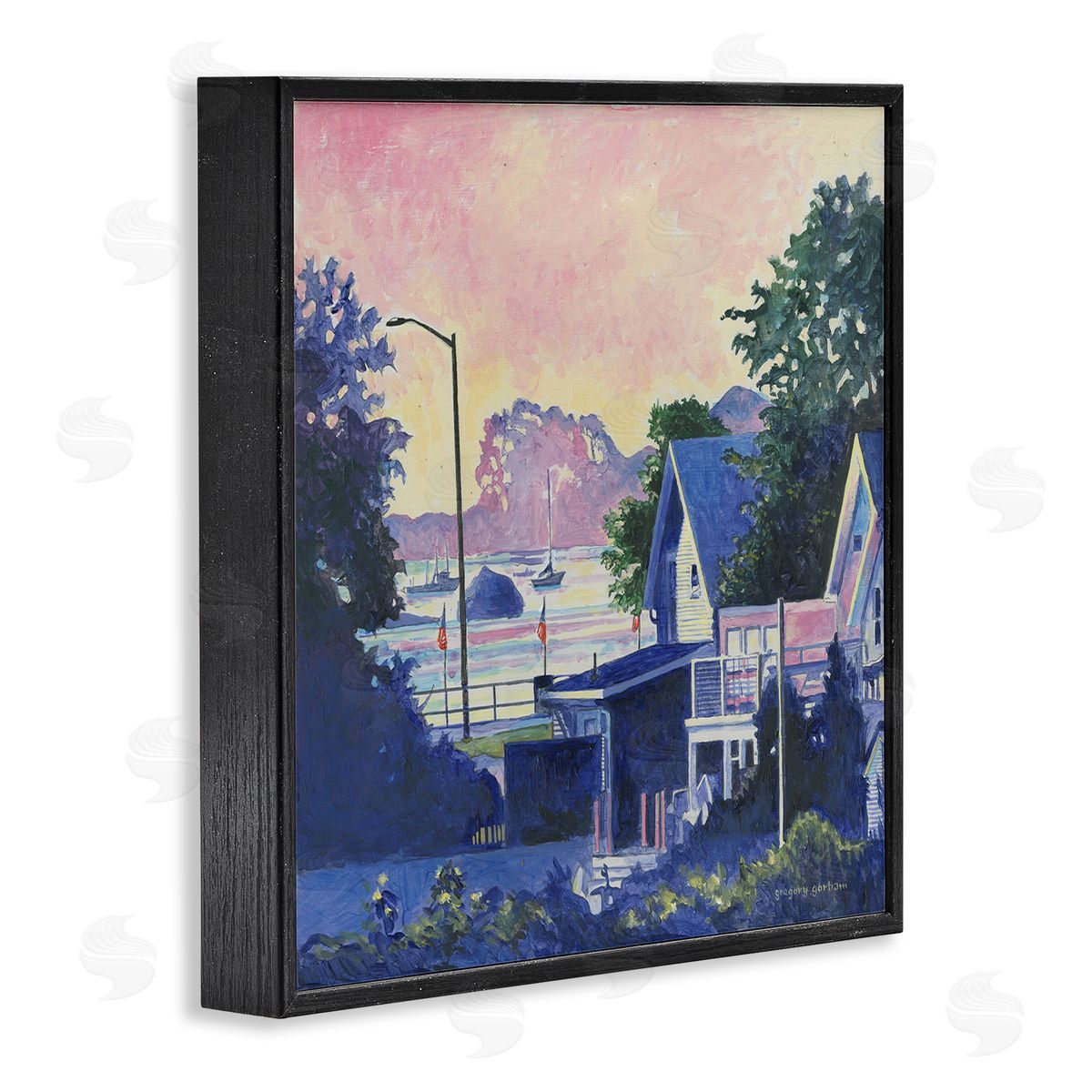 Greg Gorham | Gloucester Houses at Twilight