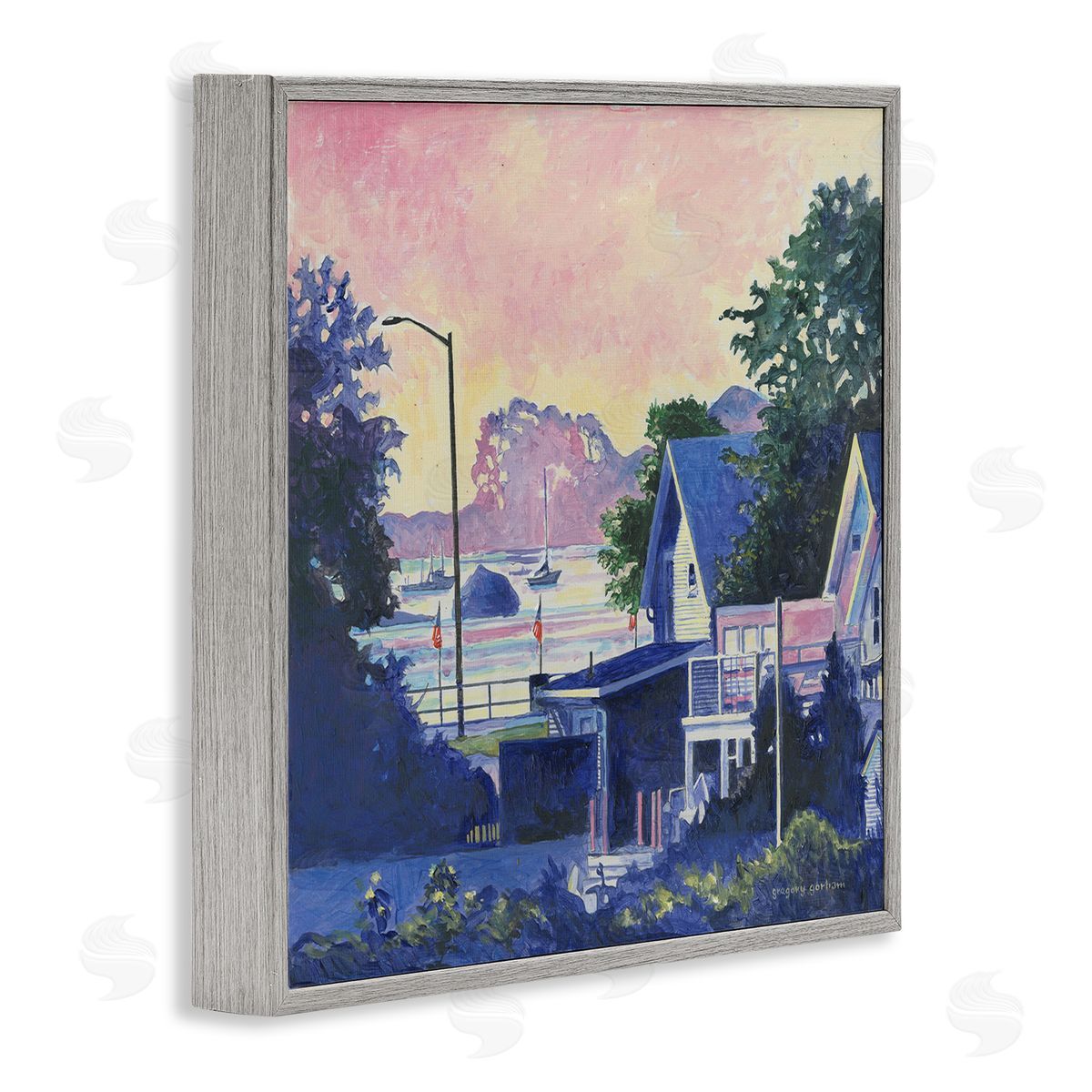 Greg Gorham | Gloucester Houses at Twilight