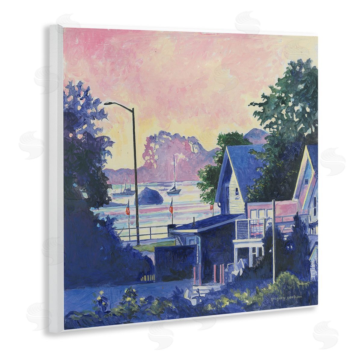 Greg Gorham | Gloucester Houses at Twilight