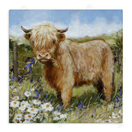 Susan Winget | Floral Pasture Highland Cow