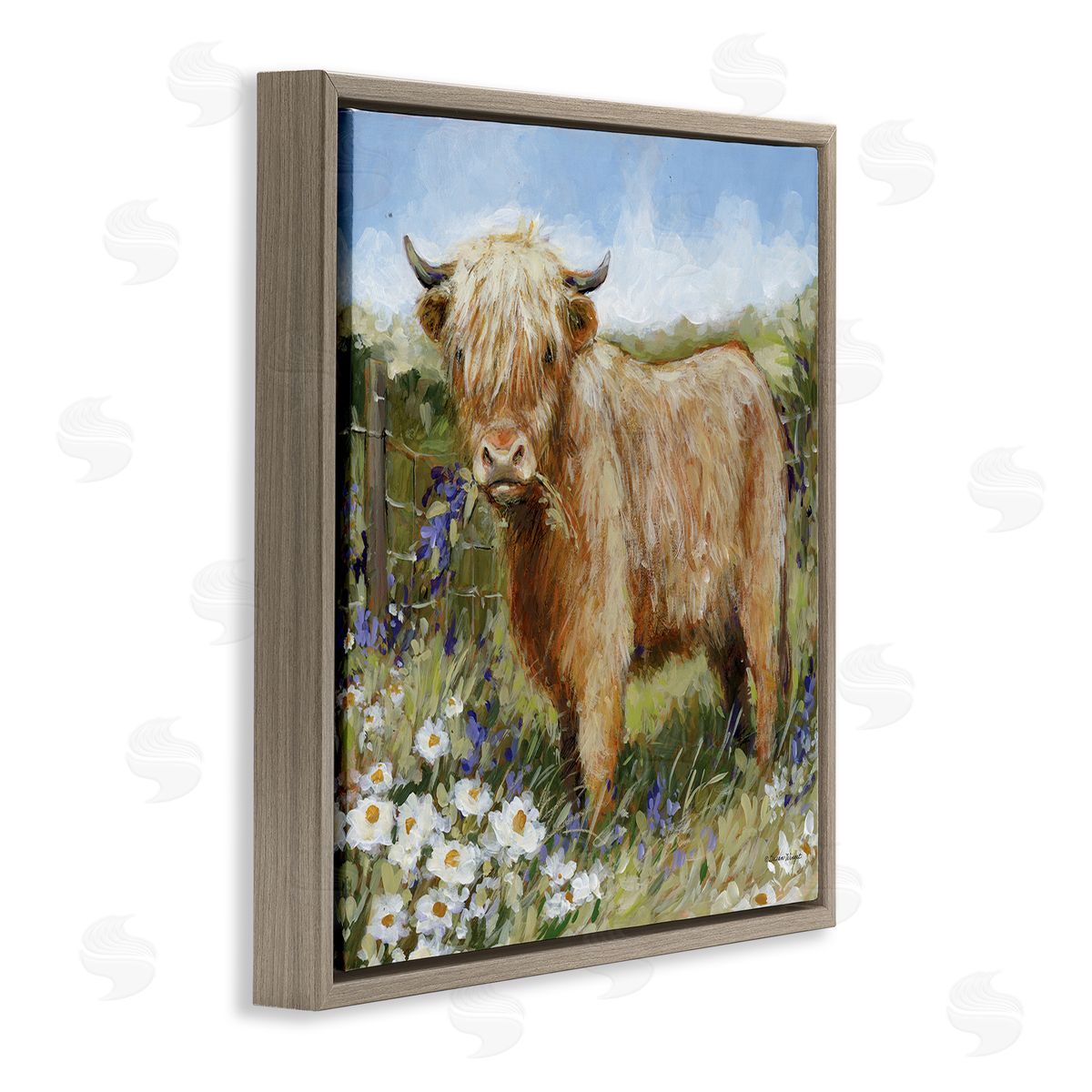 Susan Winget | Floral Pasture Highland Cow