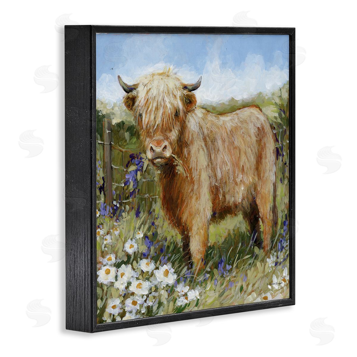 Susan Winget | Floral Pasture Highland Cow