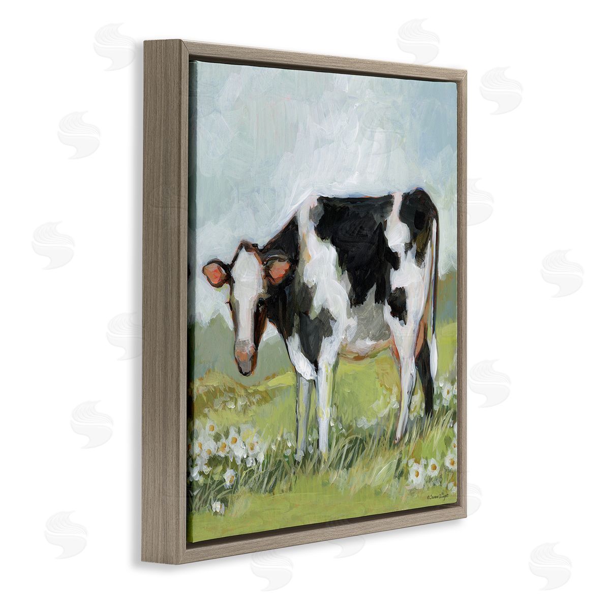 Susan Winget | Black And White Cow