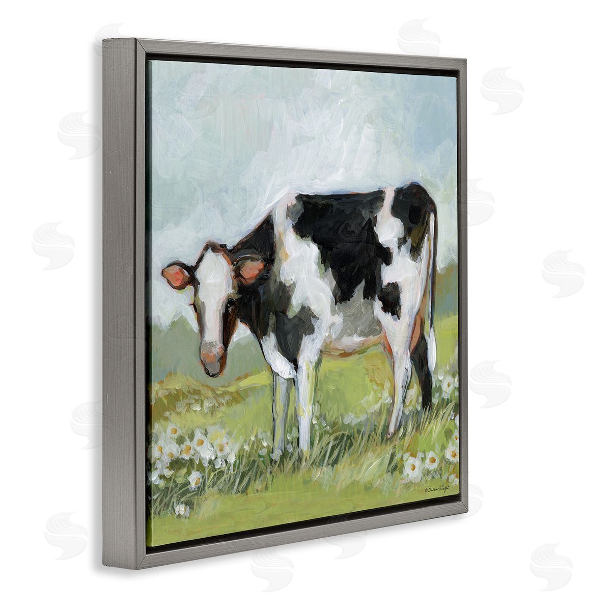 Susan Winget | Black And White Cow