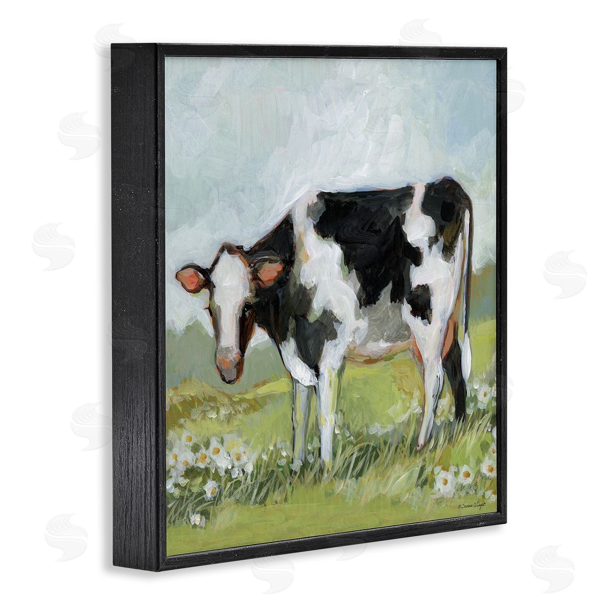 Susan Winget | Black And White Cow
