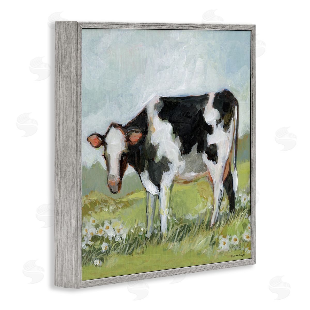 Susan Winget | Black And White Cow