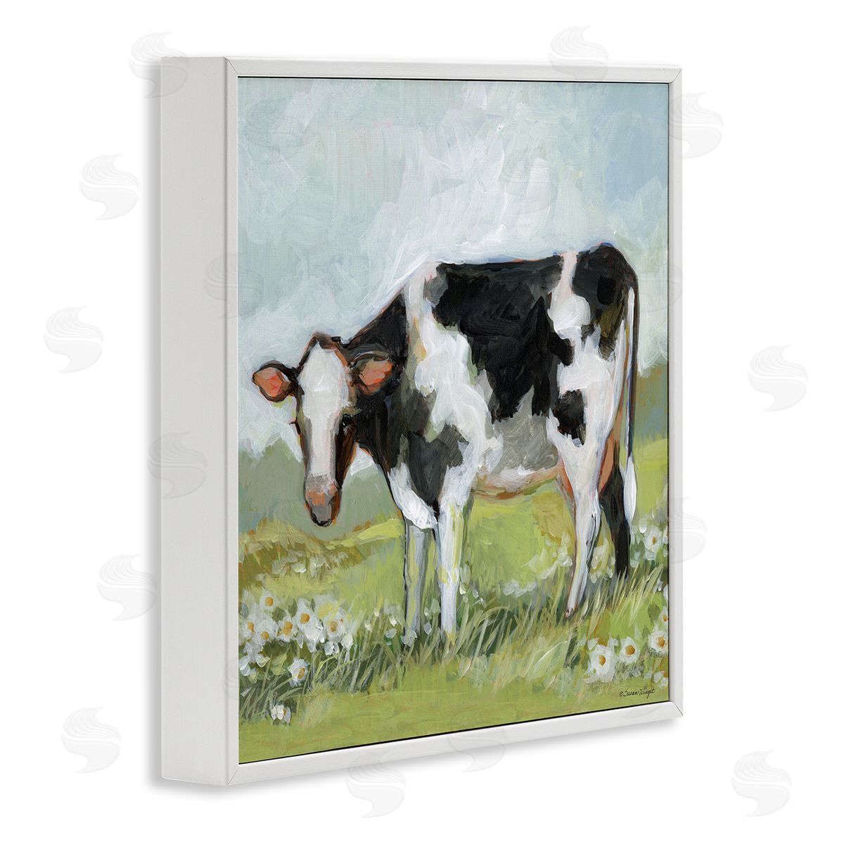 Susan Winget | Black And White Cow
