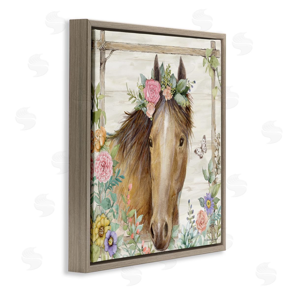 Susan Winget | The Look Horse with Flowers