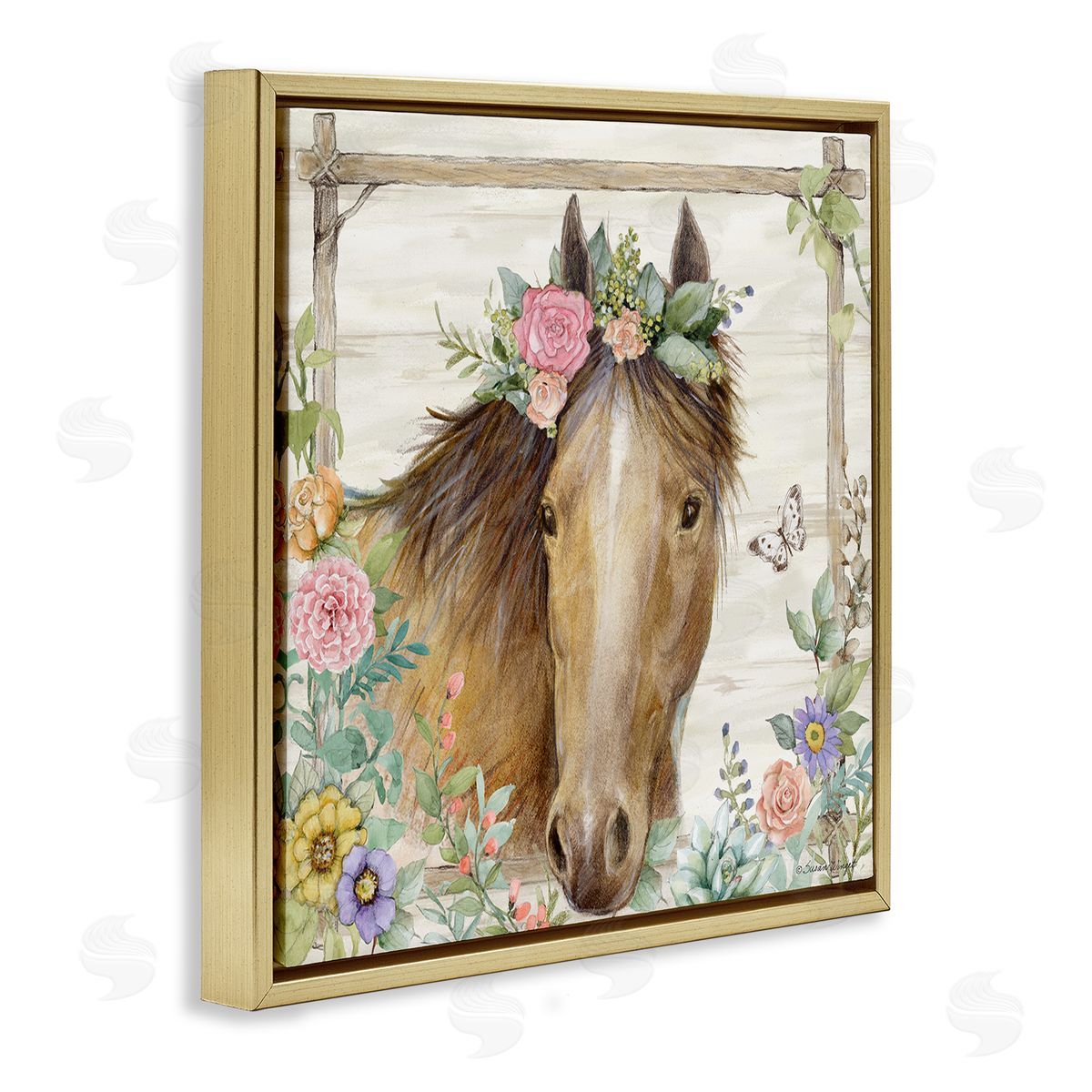 Susan Winget | The Look Horse with Flowers