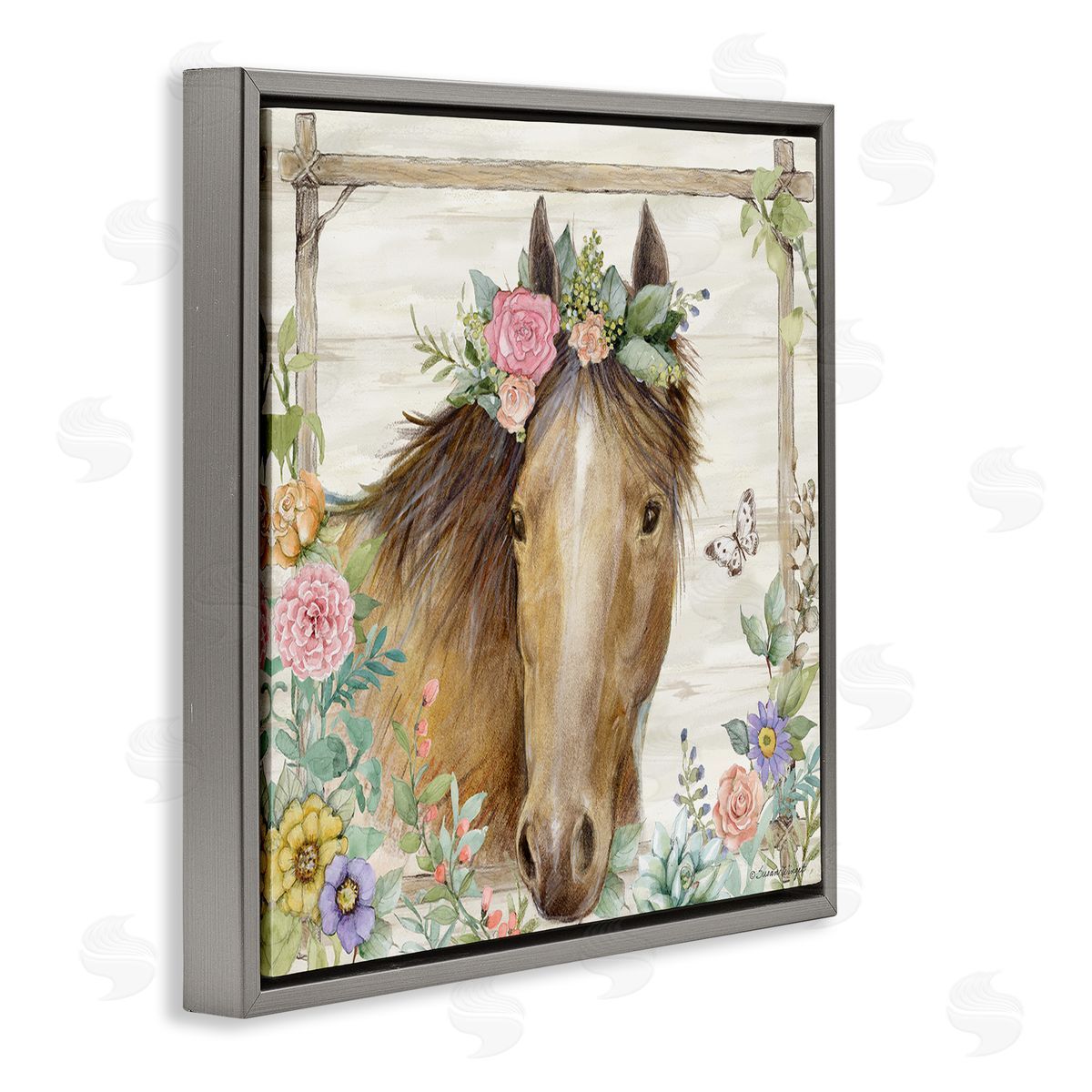 Susan Winget | The Look Horse with Flowers