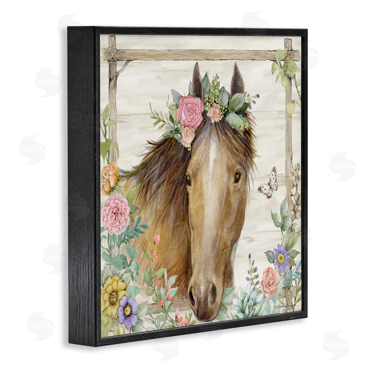 Susan Winget | The Look Horse with Flowers