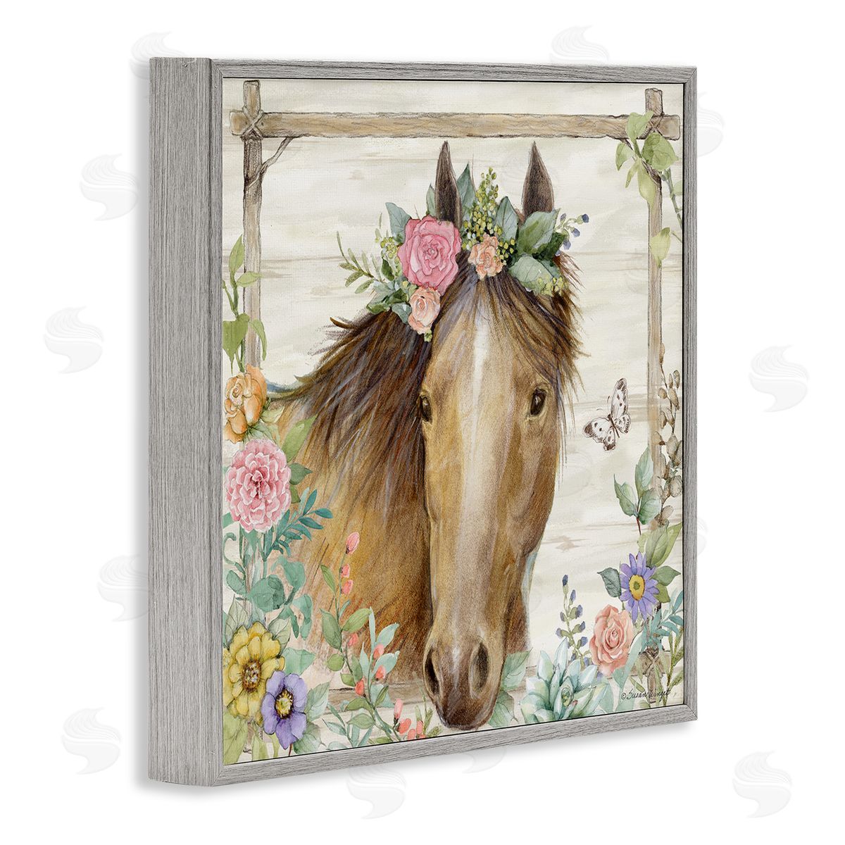 Susan Winget | The Look Horse with Flowers