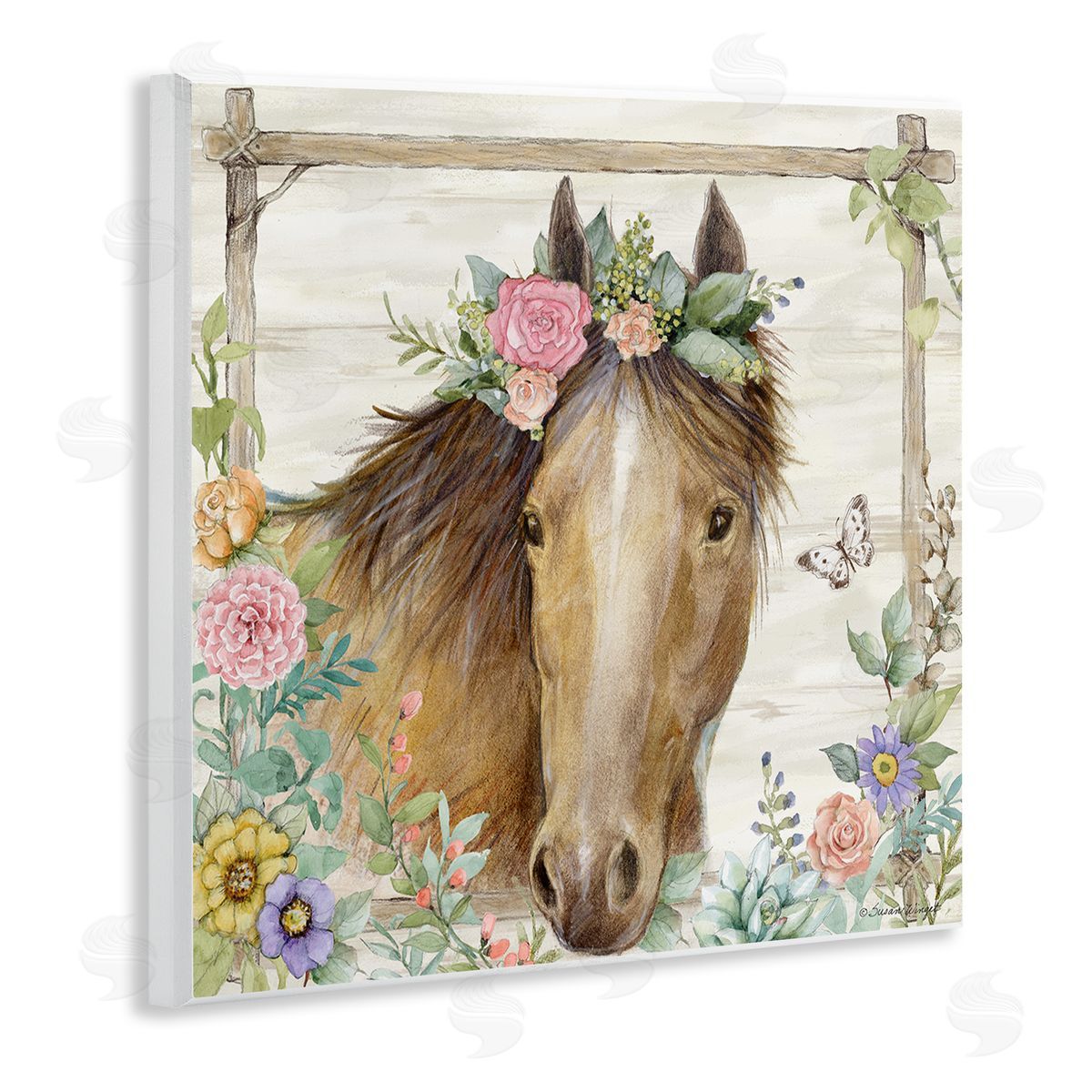 Susan Winget | The Look Horse with Flowers