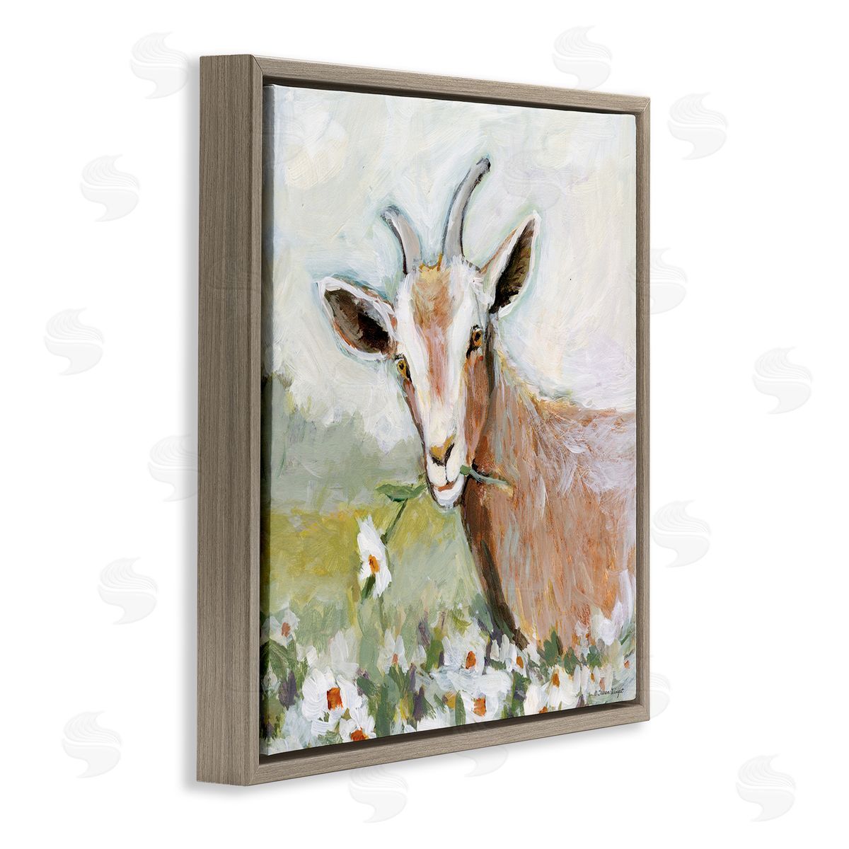 Susan Winget | Pastoral Goat & Daisy