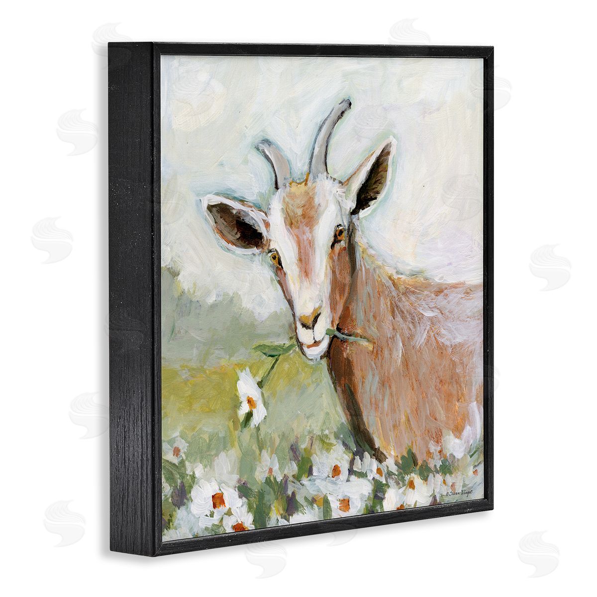 Susan Winget | Pastoral Goat & Daisy