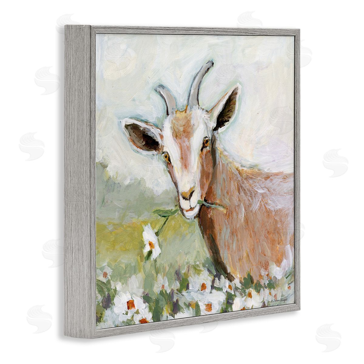 Susan Winget | Pastoral Goat & Daisy