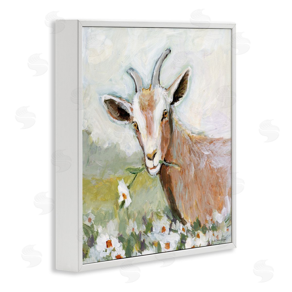 Susan Winget | Pastoral Goat & Daisy