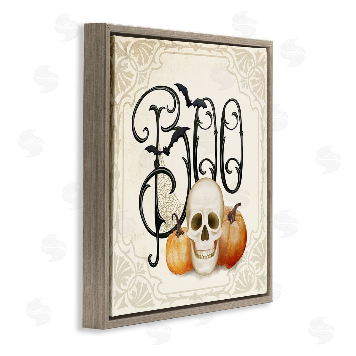 Nicole Tamarin Something Wicked Boo Canvas Wall Art Print