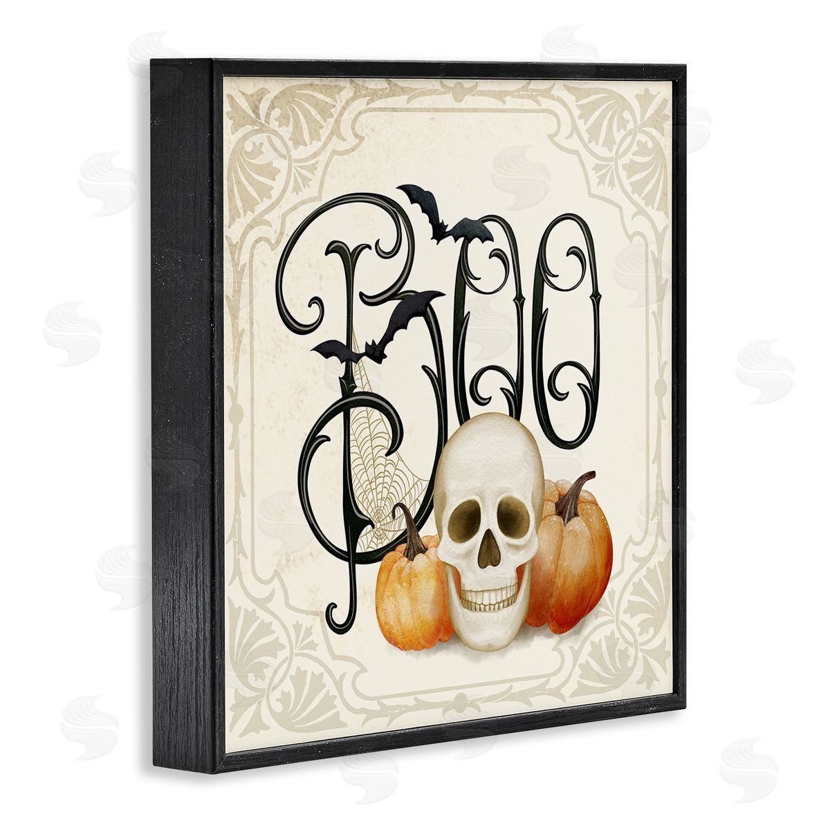Nicole Tamarin Something Wicked Boo Canvas Wall Art Print