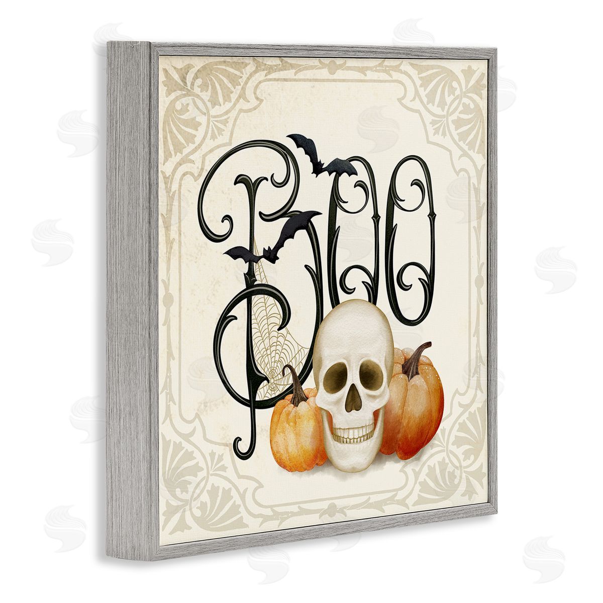 Nicole Tamarin Something Wicked Boo Canvas Wall Art Print