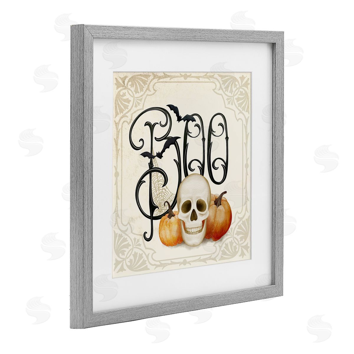 Nicole Tamarin Something Wicked Boo Canvas Wall Art Print
