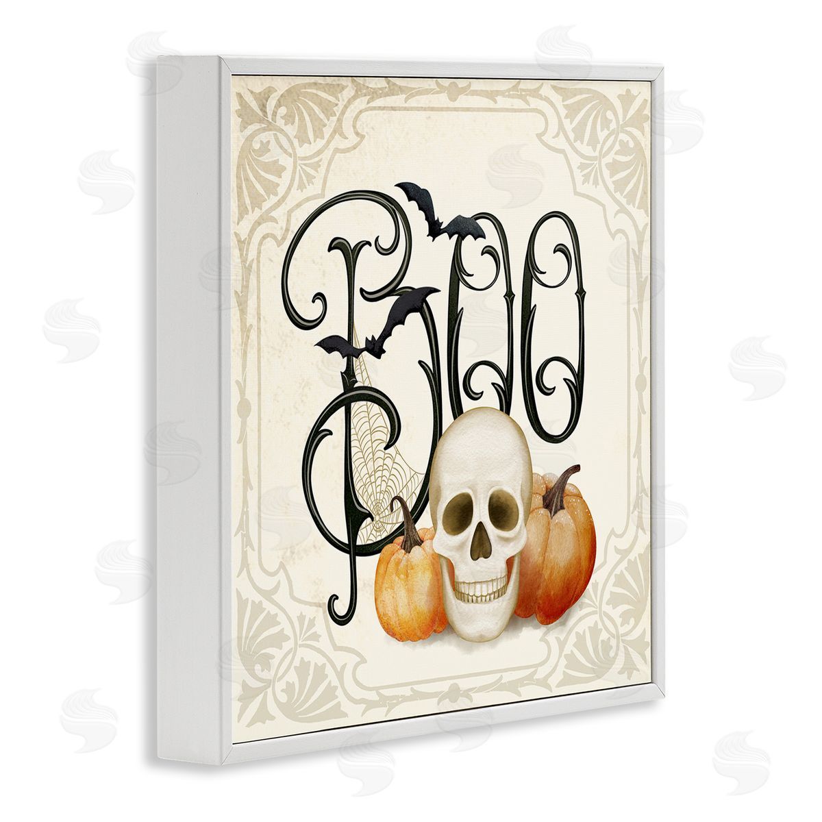 Nicole Tamarin Something Wicked Boo Canvas Wall Art Print