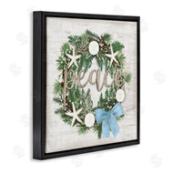 Jennifer Pugh | Coastal Christmas Peace Wreath