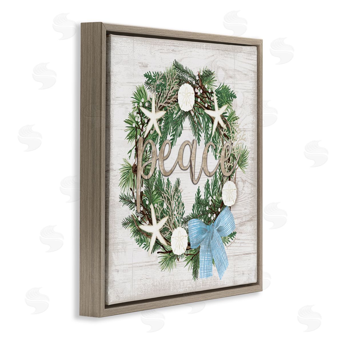 Jennifer Pugh | Coastal Christmas Peace Wreath
