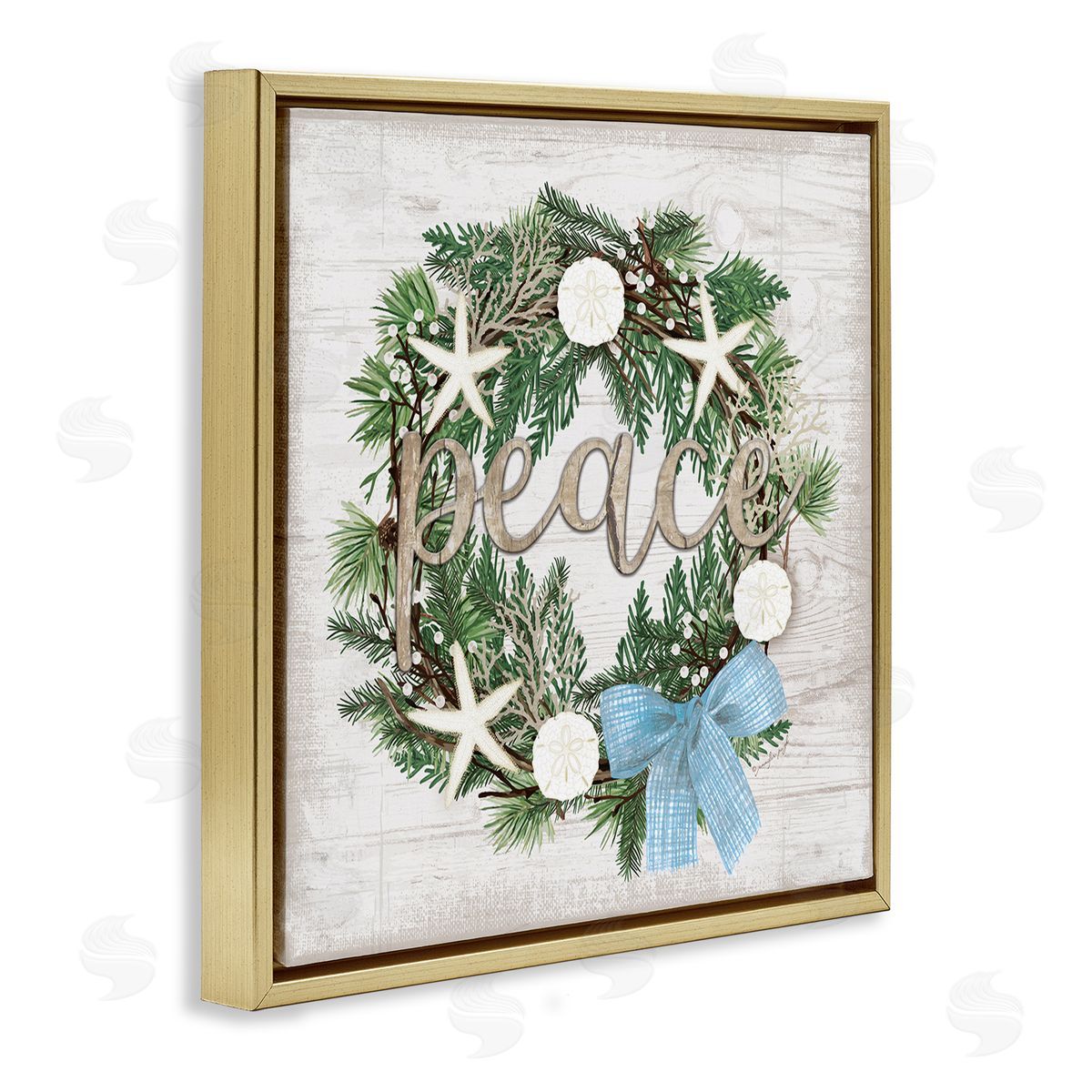 Jennifer Pugh | Coastal Christmas Peace Wreath