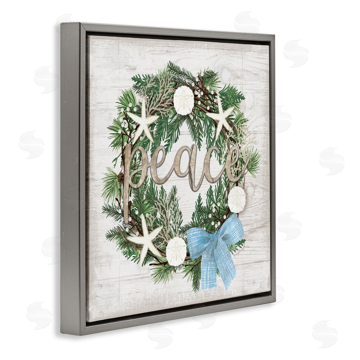 Jennifer Pugh | Coastal Christmas Peace Wreath