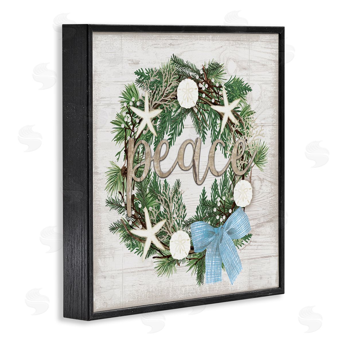 Jennifer Pugh | Coastal Christmas Peace Wreath