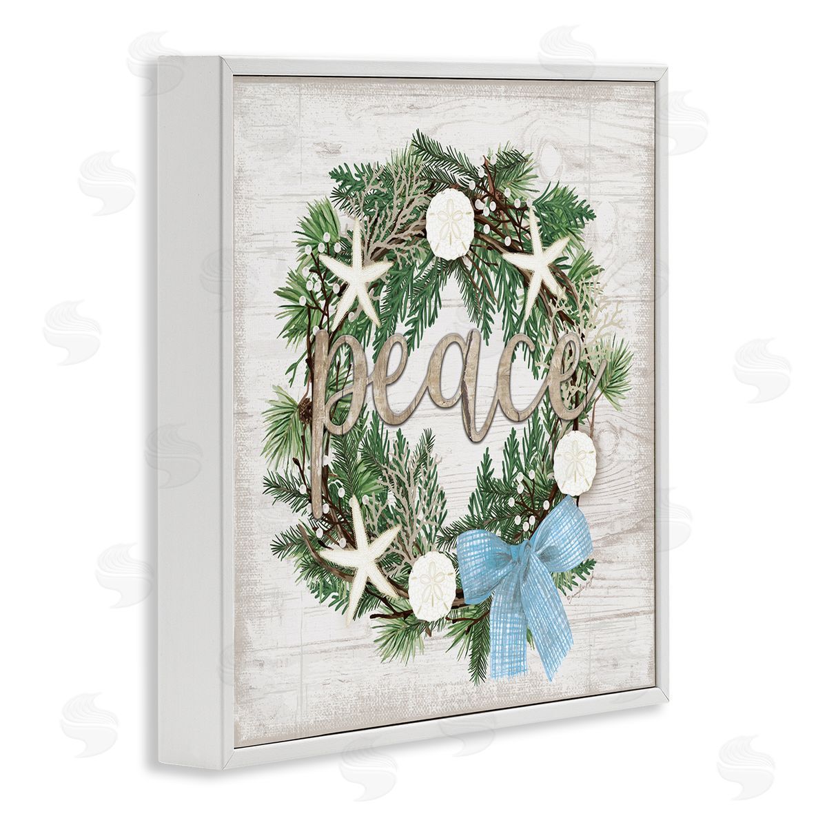 Jennifer Pugh | Coastal Christmas Peace Wreath