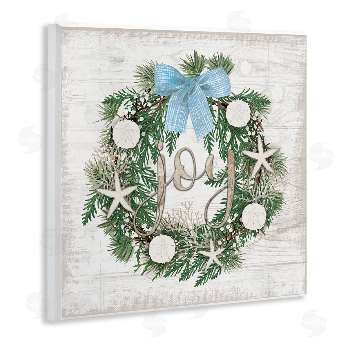 Jennifer Pugh | Coastal Christmas Joy Wreath