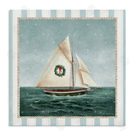 Danielle Murray | Festive Winter Sailboat
