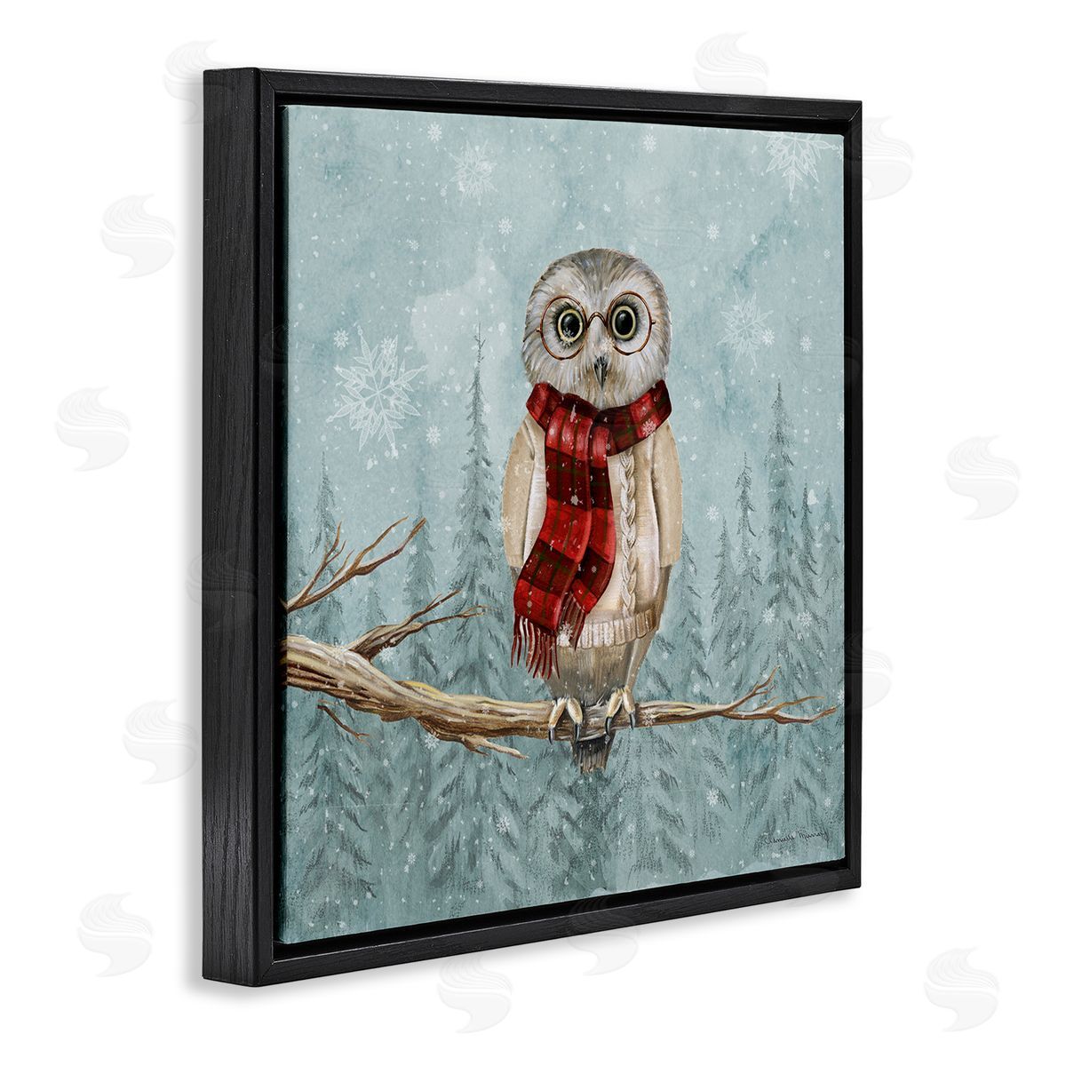 Danielle Murray | Winter Woodland Owl