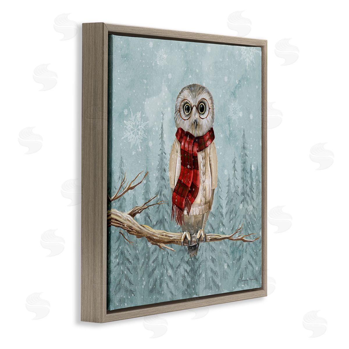Danielle Murray | Winter Woodland Owl