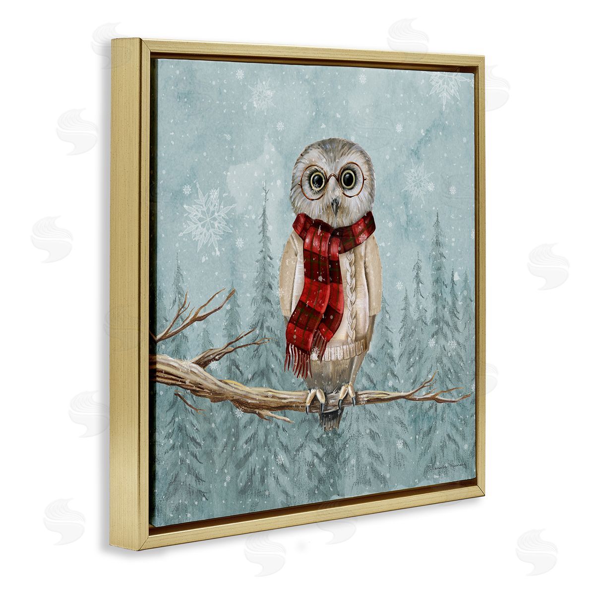 Danielle Murray | Winter Woodland Owl