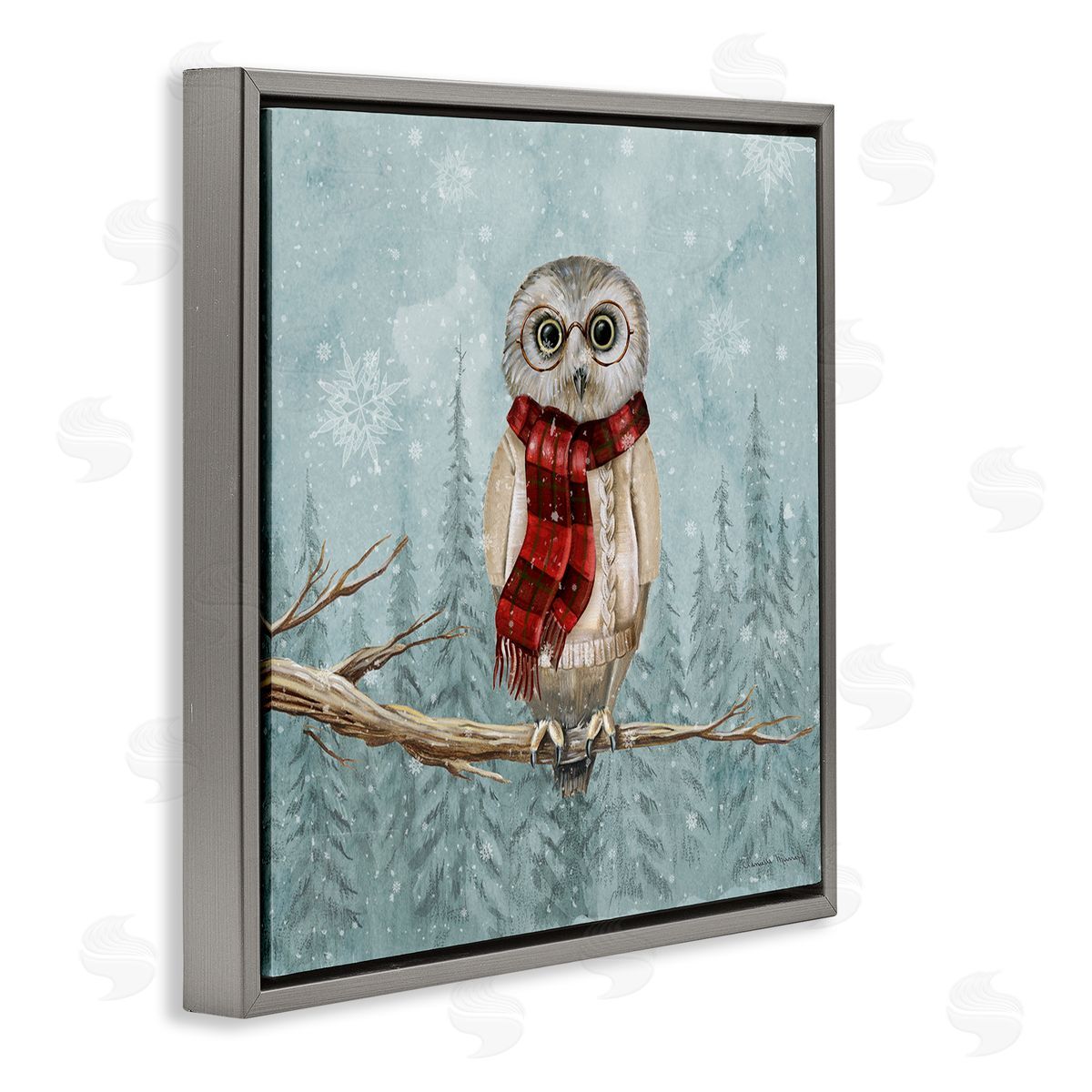 Danielle Murray | Winter Woodland Owl