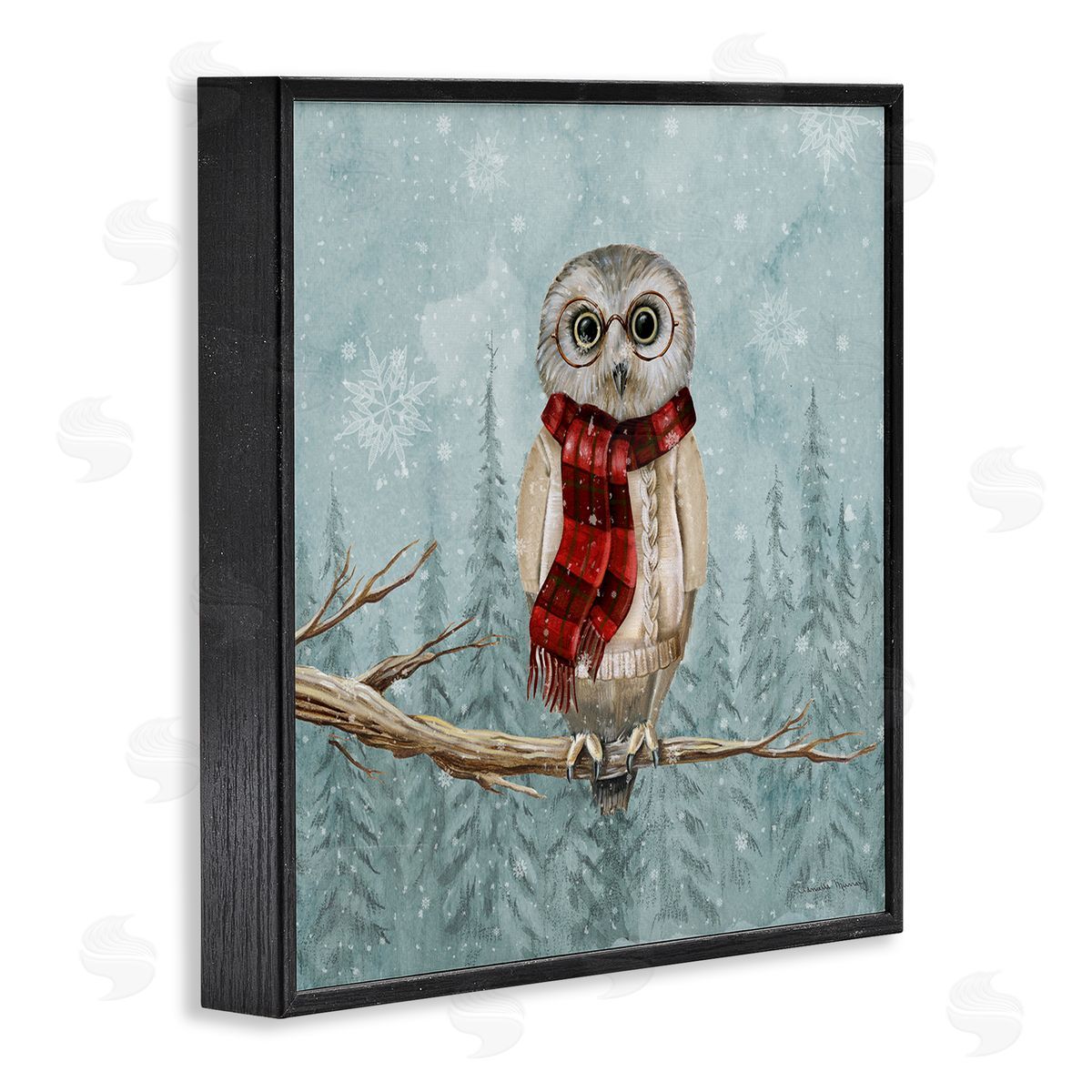Danielle Murray | Winter Woodland Owl