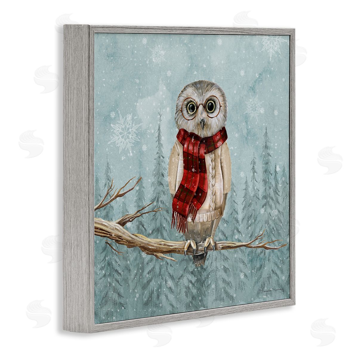 Danielle Murray | Winter Woodland Owl