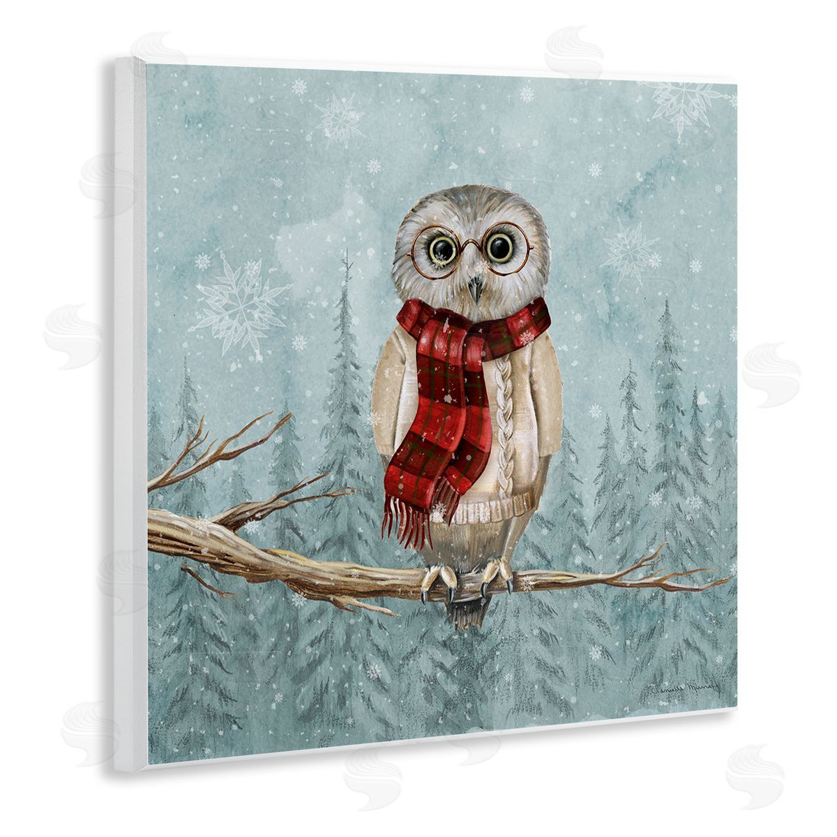 Danielle Murray | Winter Woodland Owl