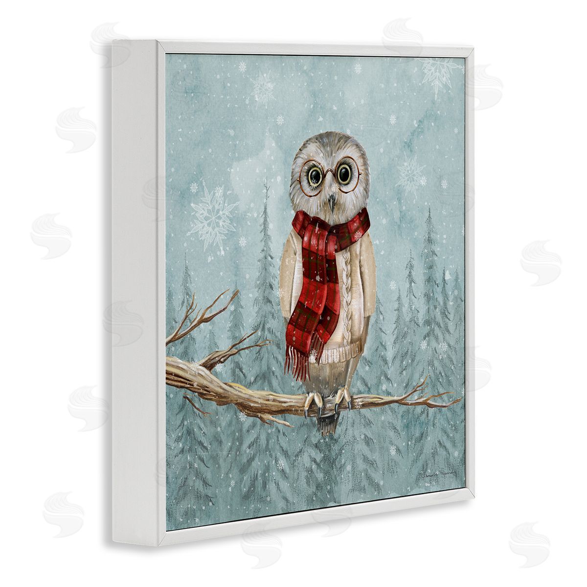 Danielle Murray | Winter Woodland Owl