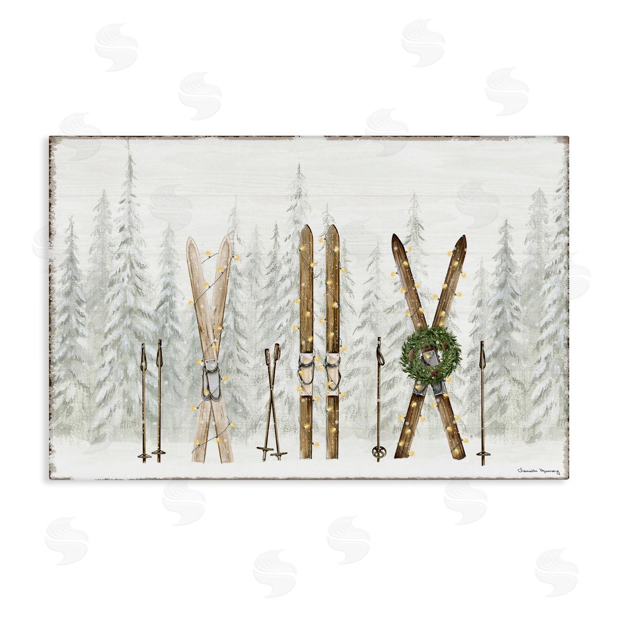 Danielle Murray | Pine Lodge Ski Motif