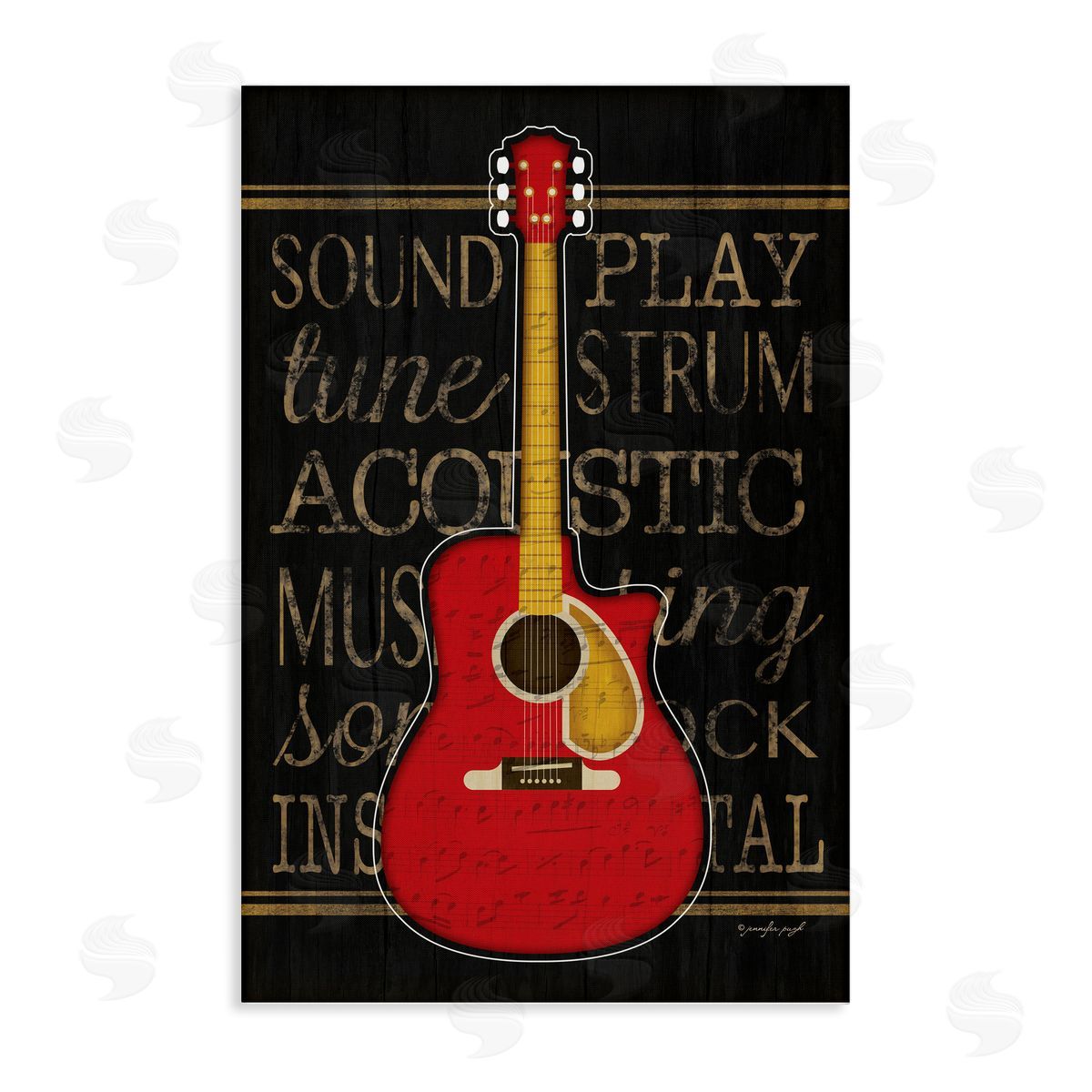 Jennifer Pugh | Garage Band Acoustic Guitar